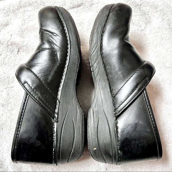 DANSKO Professional Black Box clogs comfort shoes women’s size 8 - Picture 6 of 9